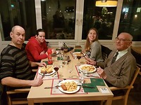 22 december - Eten met opa