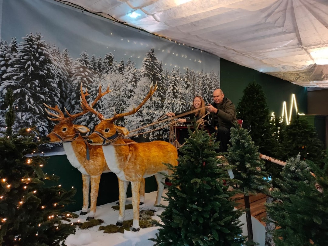 23 december - In het tuincentrum