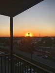Ondergaande zon
