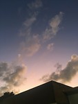 Een paarse lucht