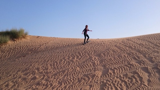 Sandboarden