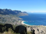 Uitzicht tot Cape Bay