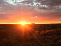 Zonsopkomst @Uluru