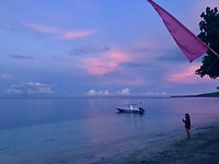 Zonsondergang Nusa Penida