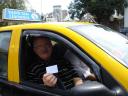 weer met de taxi
