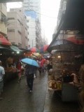 de markt van Mong Kok