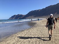 Risco de Famara, de 15km lange klif