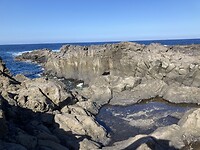 Basalt met schaalhorens