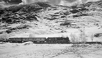Infrarode stoomtrein