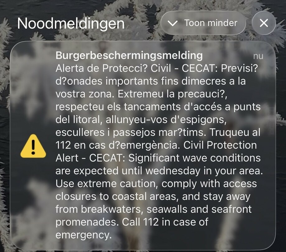 code rood