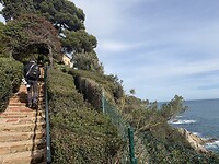 escalinata del mar