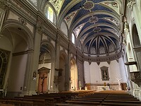 het interieur van de Sant Vicenç