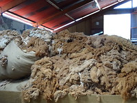 Wol van lama's en alpaca's
