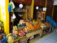 Locale markt ollantaytambo