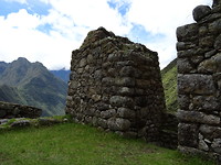 Inca trail,  inca ruïne winawayna