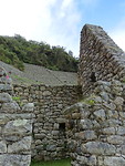 Inca trail, inca ruïne winawayna