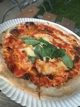 Overheerlijke pizza in Monbijou Park