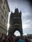 Old town bridge tower