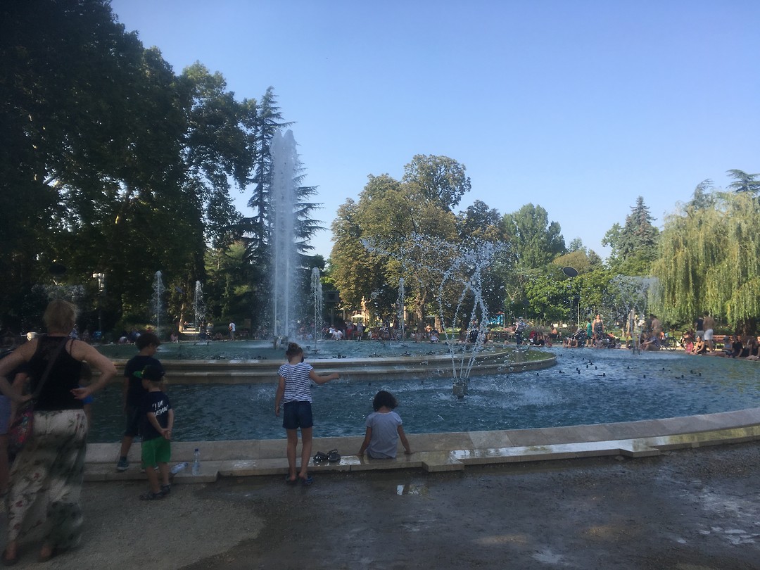 Margitsziget fountain