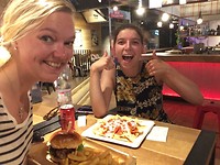 Lunch met Sarah !