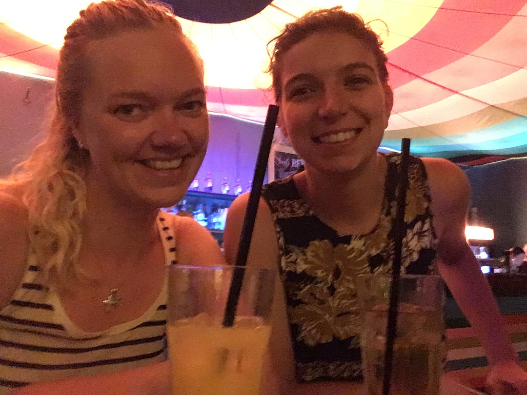 Drinks! Our last moments together