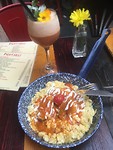 Chicken Paprikash met Coconut dream cocktail
