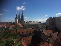 Uitzicht over Zagreb