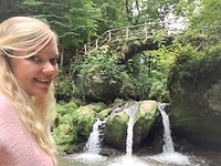 Sprookjesachtige waterval