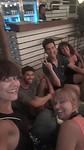 Met Fabio, Nikita en Laura