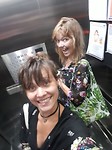 Gekheid in de lift!