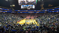 Basketbal wedstrijd