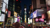 Times Square at night