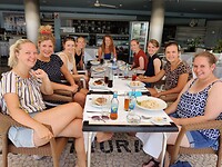 Lekker lunchen met de meiden
