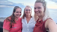 Met Lisa en Lenneke