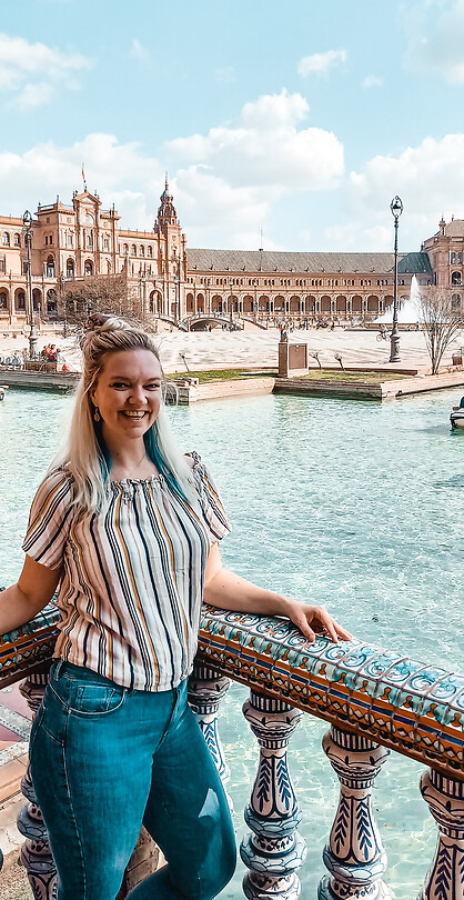 Bij Plaza de Espana