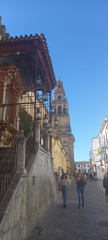 De toren van de Mezquita Cathedral