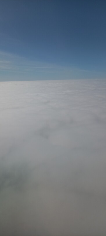 In the air !