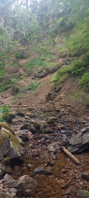 N klein waterstroompje
