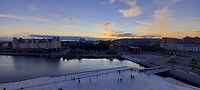 Oslo's sunset