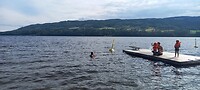 Baden is Randsfjorden