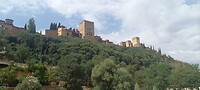 Alhambra vanaf beneden