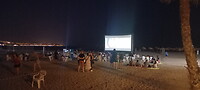 Openlucht film festival op het strand !
