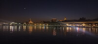 The fortress at night