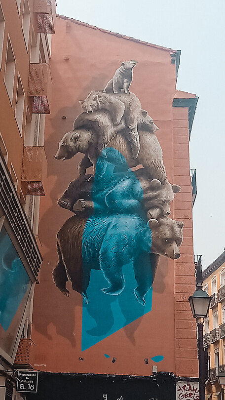 Kunst op de grens tussen Cheuca en Malasaña