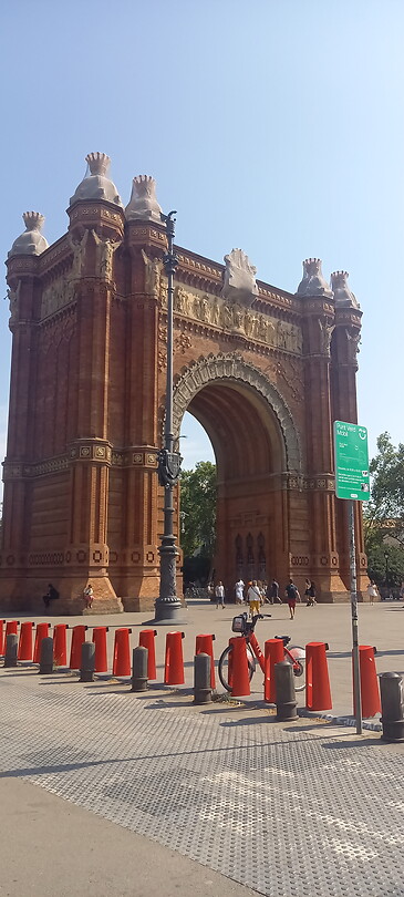 Arc de Triumph in Barcelona