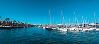 De haven van Barcelona