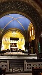 Het interieur van de Cenakelkerk in Heilig Landstichting, Nijmegen.