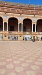 Plaza de Espanã in Sevilla.