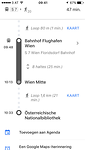 Metro naar Wien Mitte
