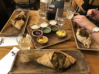 Laatste avond van Vera; gezellig met elkaar eten